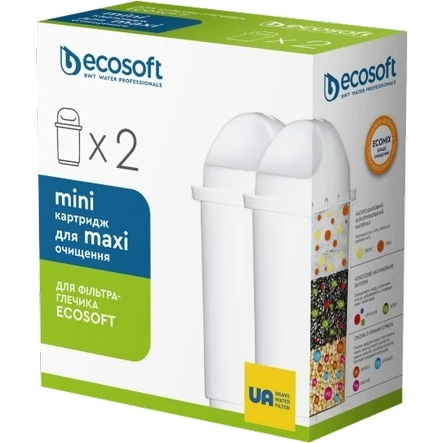 

Комплект картриджей Ecosoft улучшенный (2шт) для фильтр-кувшинов