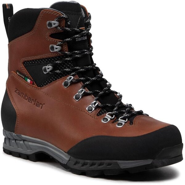 

Ботинки мужские Zamberlan 1111 Cresta GTX RR waxed brick 43 коричневый