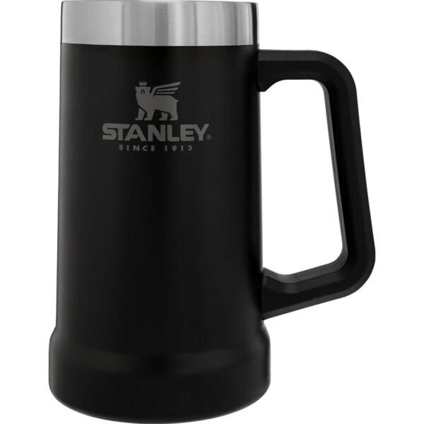 

Термокружка пивна Stanley Adventure Stein Matte Black 0.7 л