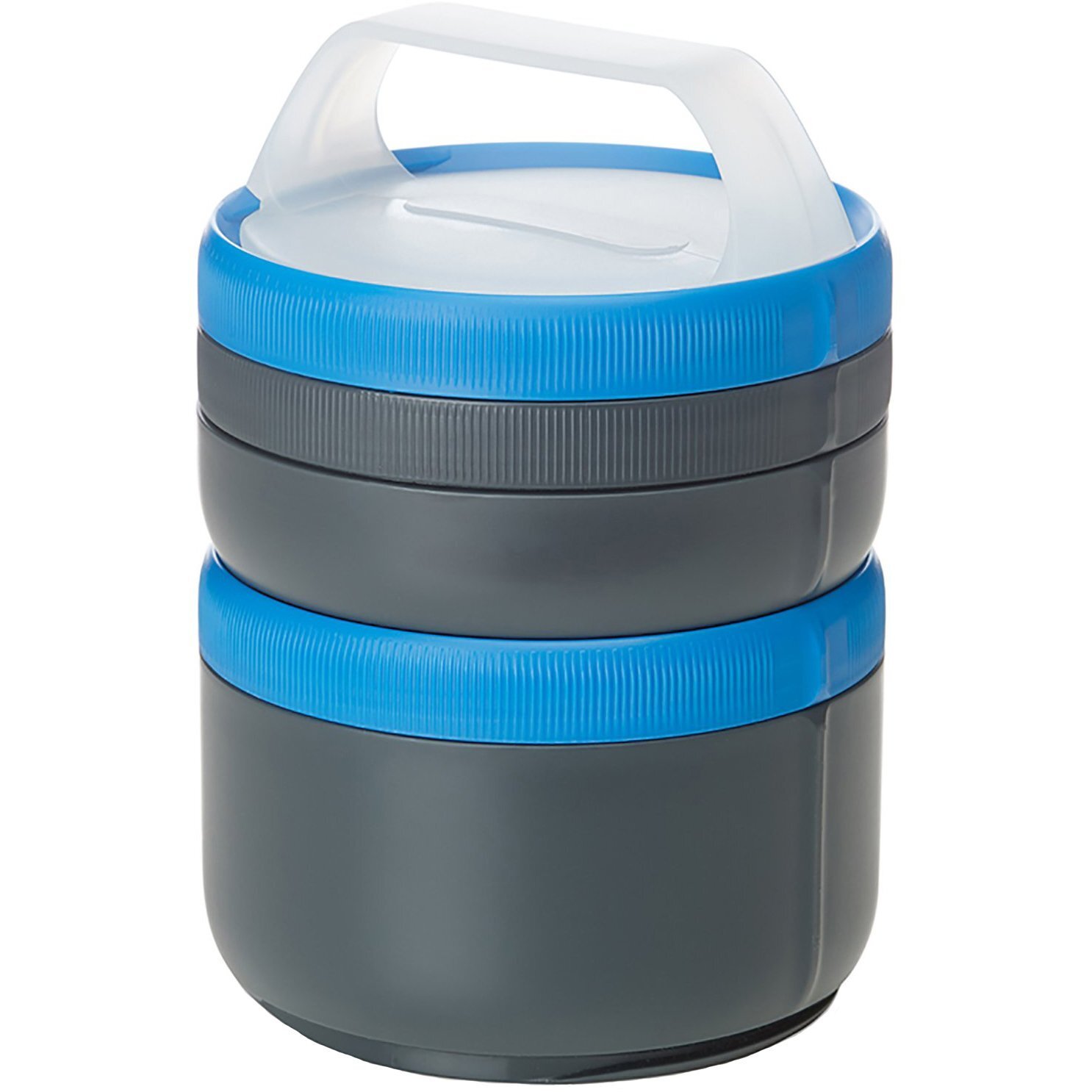 Набор контейнеров Humangear Stax Storage Container Set XL/EatSystem blue/gray фото 1