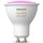 Лампа розумна Philips Hue GU10, 5.7W (50Вт), 2000K-6500K, RGB (929001953111)