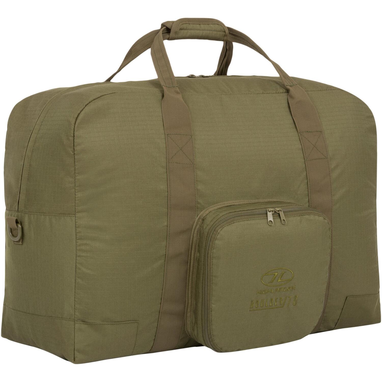 Сумка дорожная Highlander Boulder Duffle Bag 70л Olive (RUC270-OG) фото 