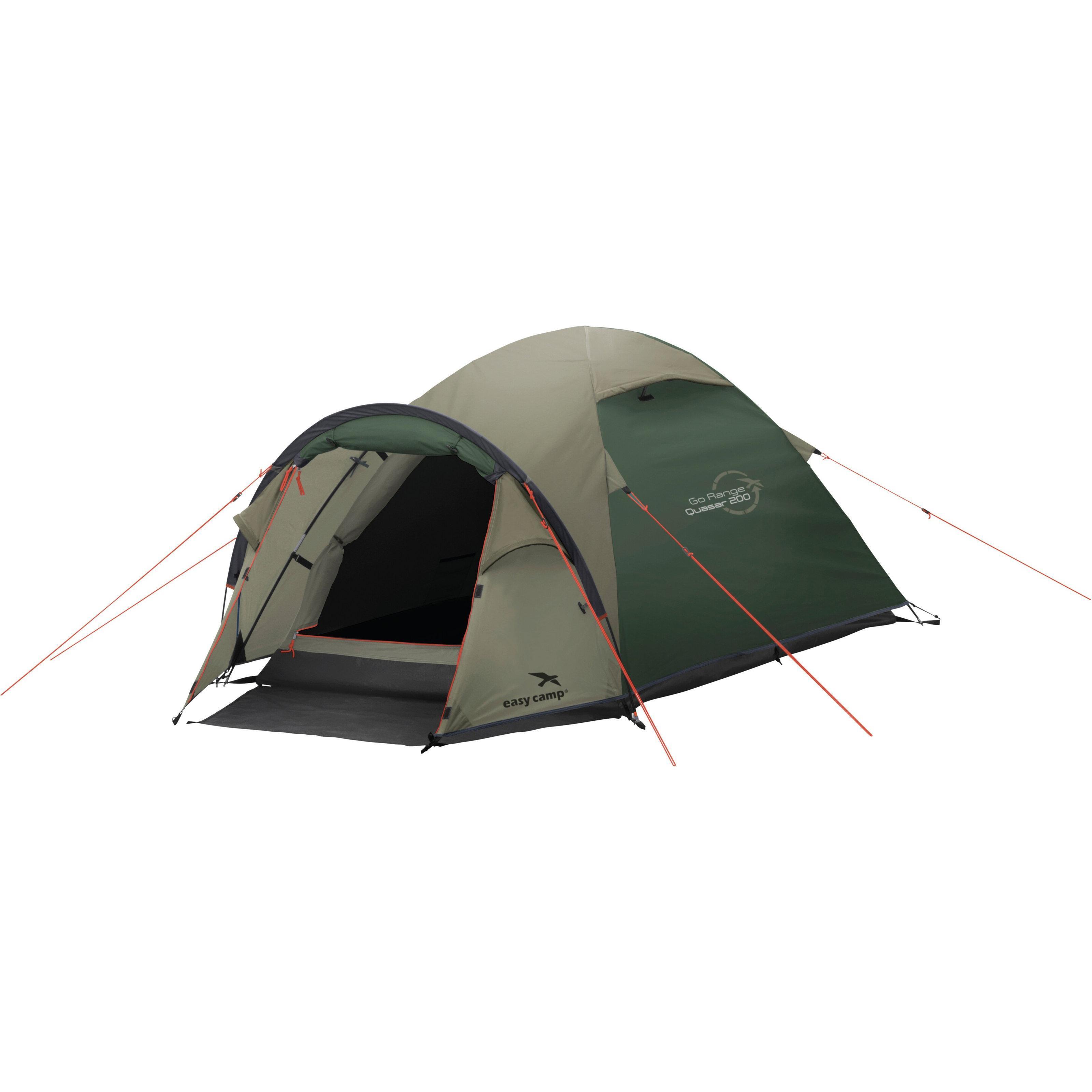 Палатка двухместная Easy Camp Quasar 200 Rustic Green (120394) фото 1
