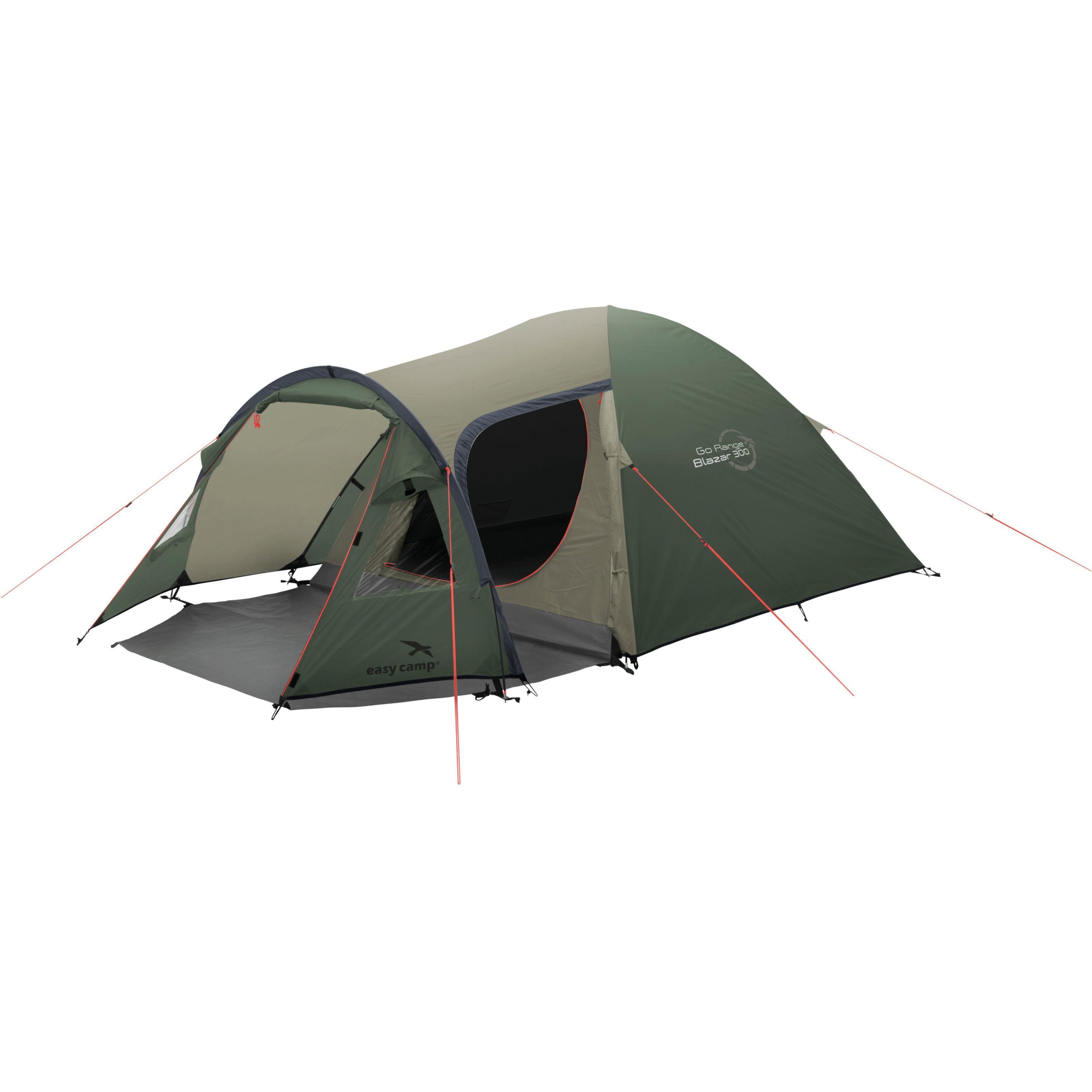 Палатка трехместная Easy Camp Blazar 300 Rustic Green (120384) фото 1