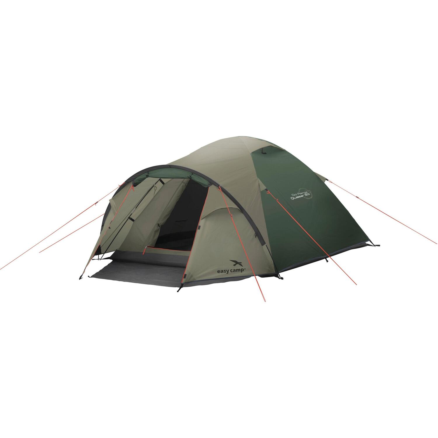 Палатка трехместная Easy Camp Quasar 300 Rustic Green (120395) фото 