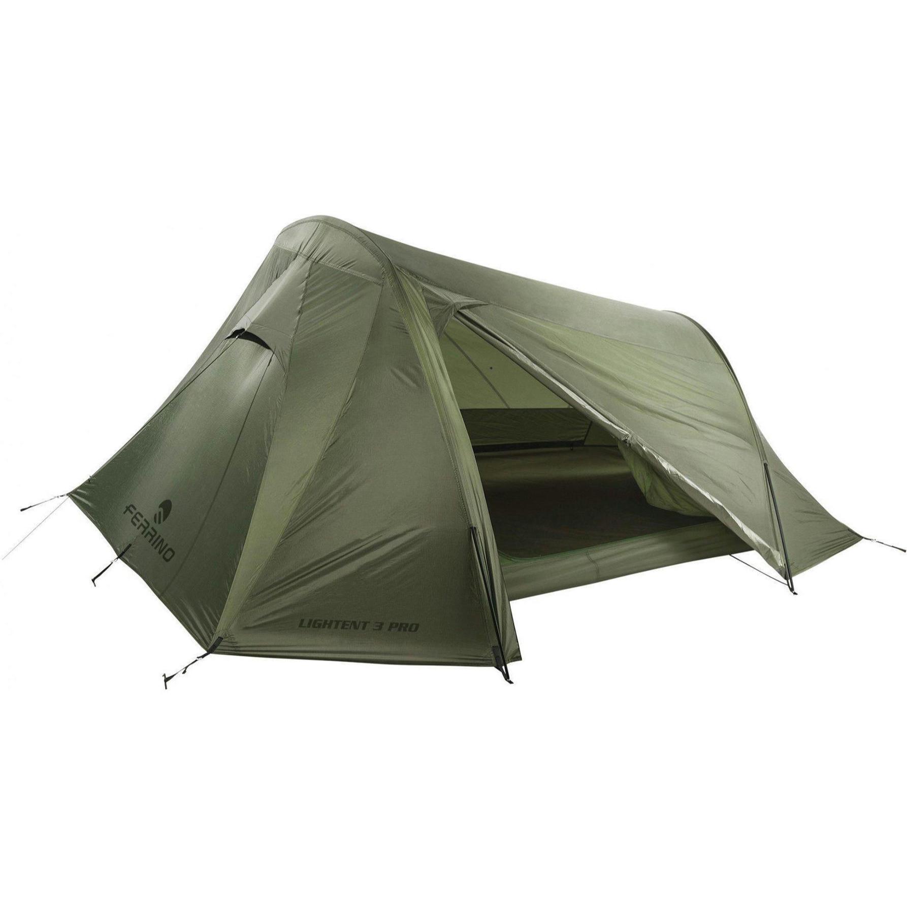 Палатка трехместная Ferrino Lightent 3 Pro Olive Green (92173LOOFR) фото 1