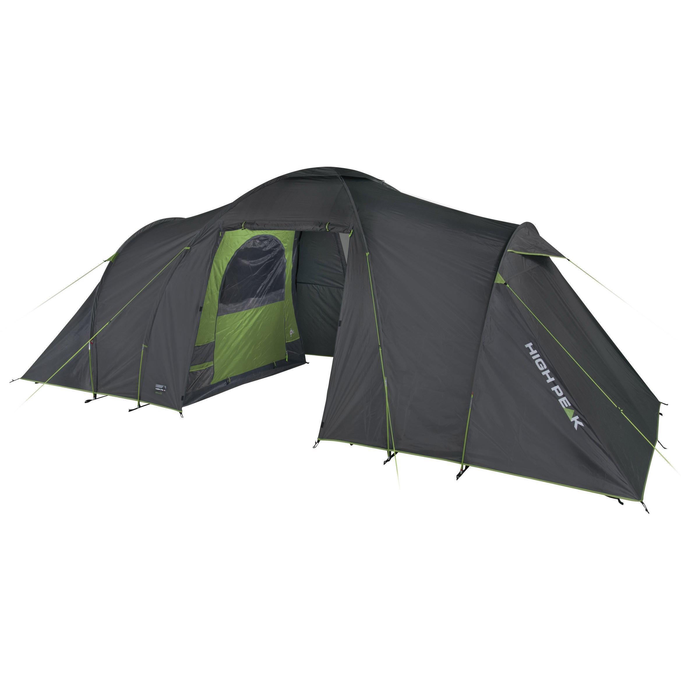 Палатка шестиместная High Peak Como 6.0 Dark Grey/Green (10263) фото 1