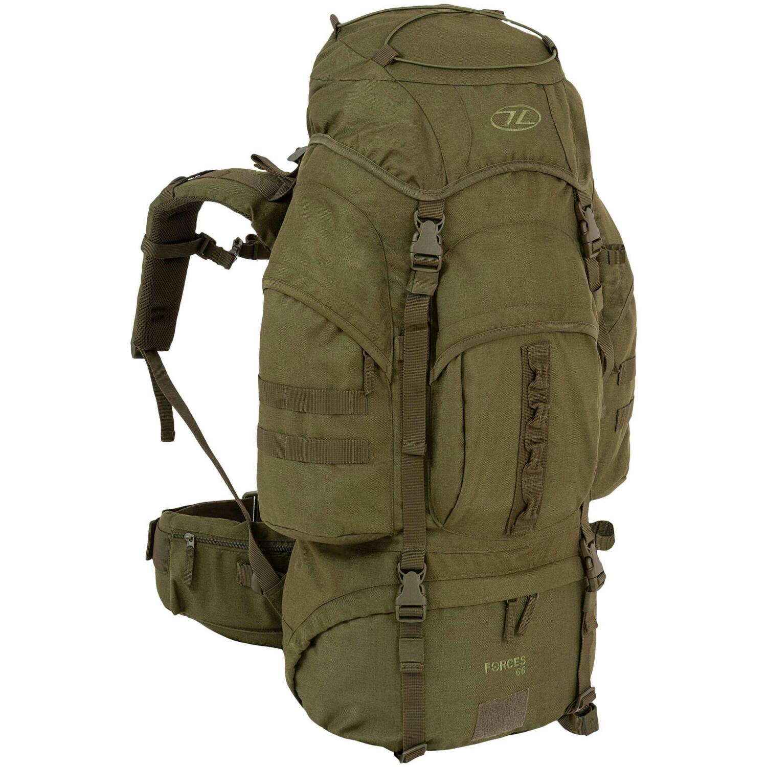 Рюкзак тактичний Highlander Forces Loader Rucksack 66л Olive (NRT066-OG)фото