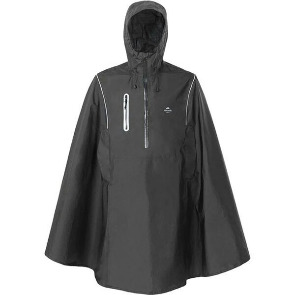 

Плащ-дождевик Naturehike NH21FS038, L, черный