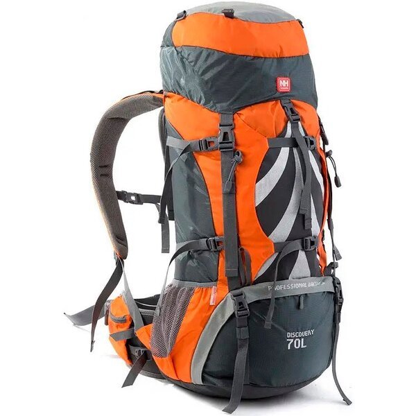 

Рюкзак туристический Naturehike NH70B070-B, 70 л, оранжевый