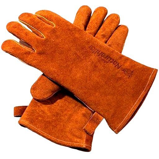 Перчатки огнестойкие кожаные Naturehike NH20FS042,L, коричневые фото 