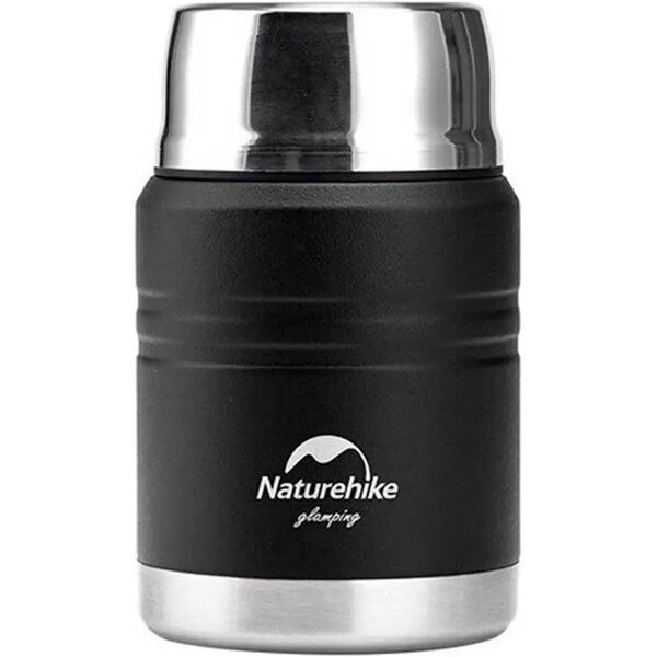 

Термос Naturehike Stew beaker NH20SJ041, 304 , 0.5 л, черный