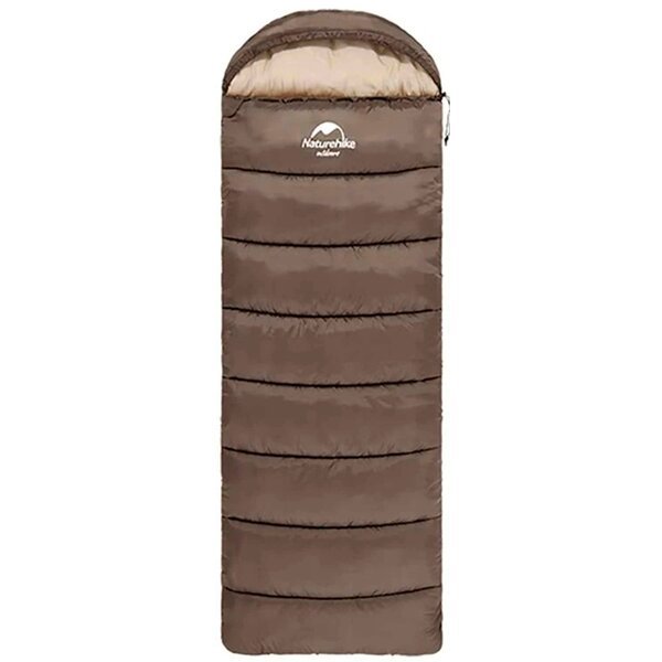 

Спальник Naturehike U150 NH20MSD07, левый, коричневый