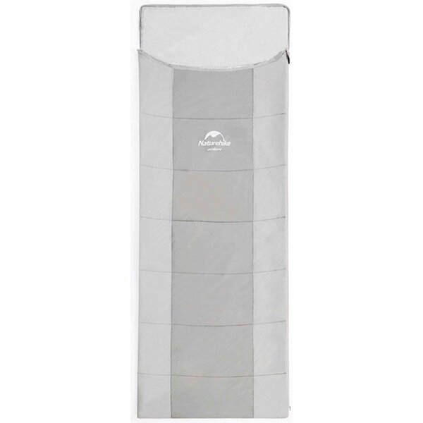 Акція на Спальный мешок с подушкой Naturehike NH22MSD01, серый від MOYO