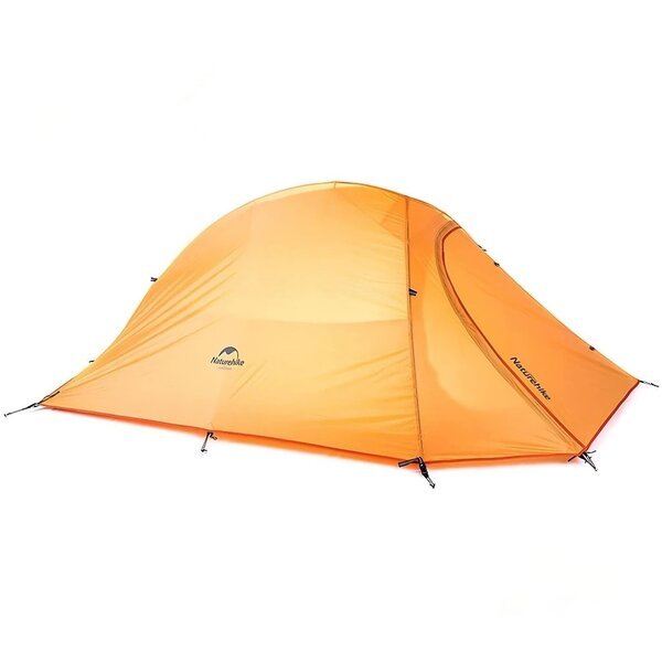 

Палатка сверхлегкая двухместная Naturehike Cloud Up 2 Updated NH17T001-T, оранжевая