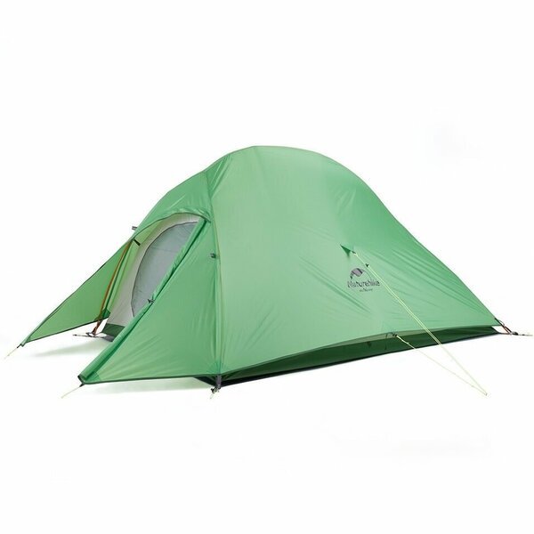 

Палатка сверхлегкая двухместная Naturehike Cloud Up 2 Updated NH17T001-T, зеленый