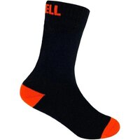 Шкарпетки водонепроникні дитячі Dexshell Ultra Thin Children Sock, р-р S, чорний/помаранчевий