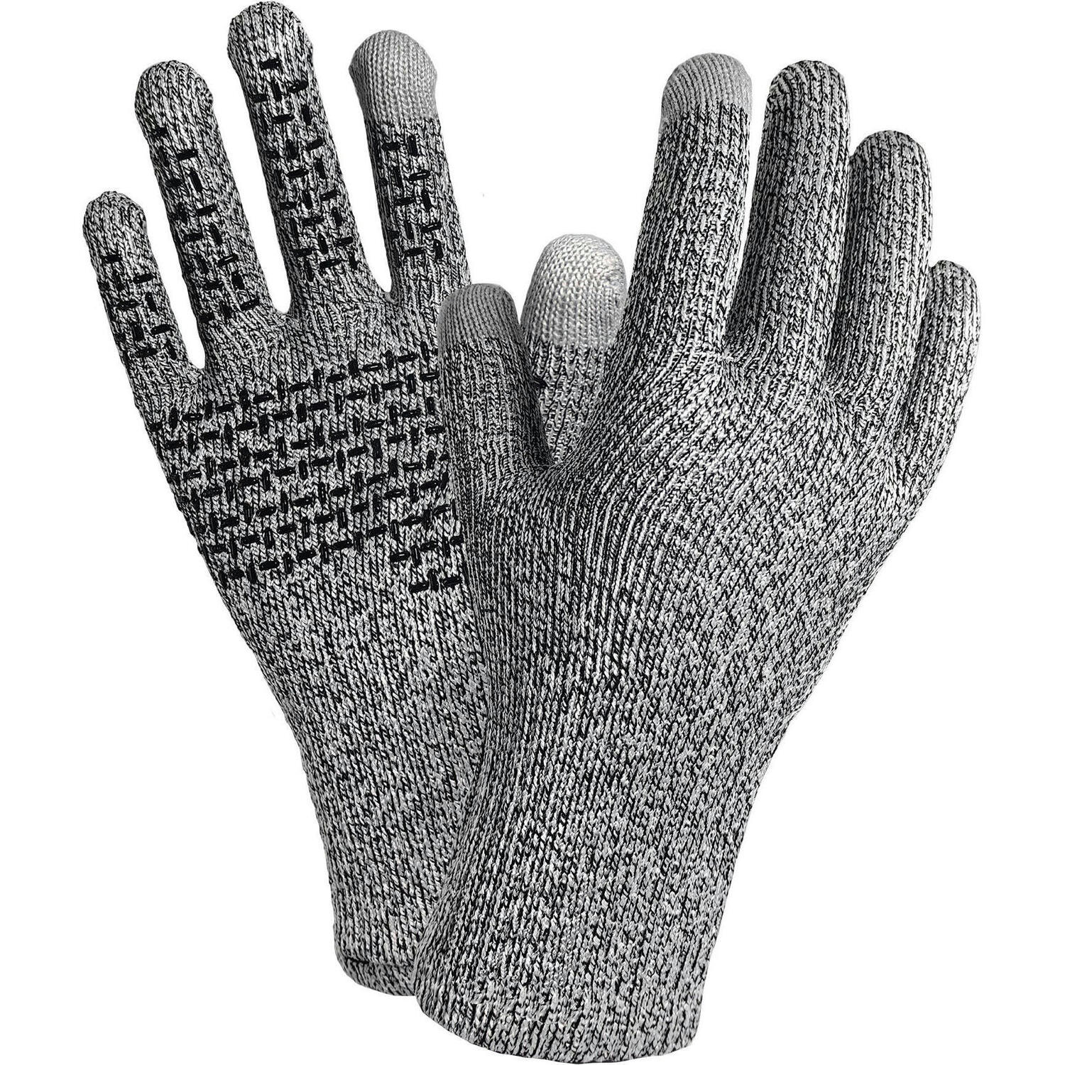Перчатки водонепроницаемые Dexshell Techshield, p-p S, с белыми пальцами фото 