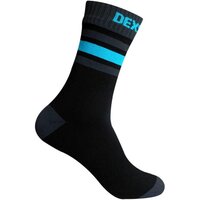 Носки водонепроницаемые Dexshell Ultra Dri Sports, р-р S, с голубой полосой