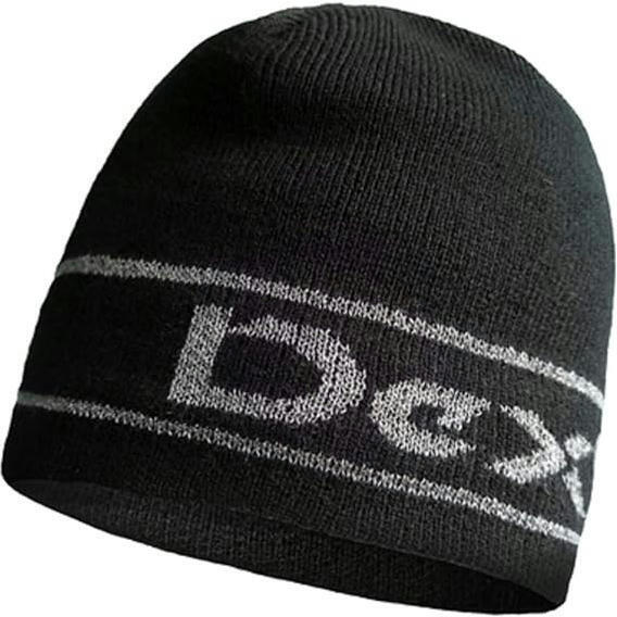 

Шапка водонепроницаемая Dexshell Beanie Reflective Logo черная из лого L/XL 58-60 см