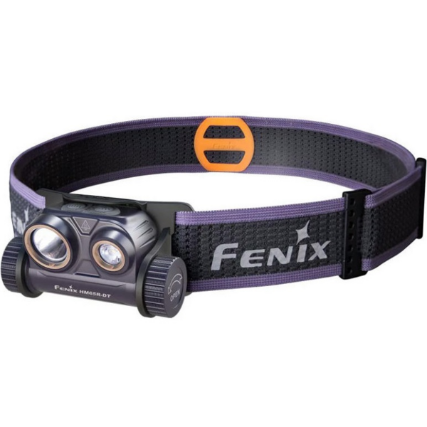 

Фонарь налобный для бега Fenix HM65R-DT, фиолетовый (HM65RDTPUR)