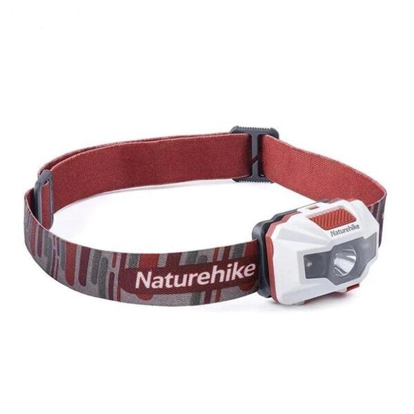 Фонарь налобный Naturehike TD-02 NH00T002-D, бело-красный