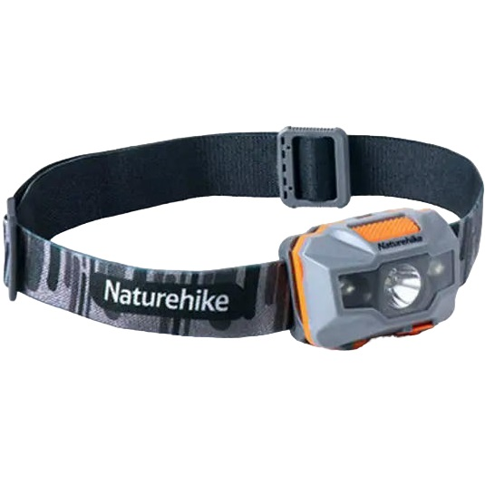 Фонарь налобный Naturehike TD-02 NH00T002-D, оранжево-серый фото 