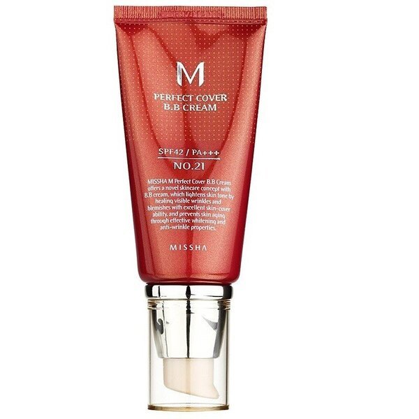 

BB-крем для лица Missha M Perfect Cover SPF 42/PA+++ оттенок 21 Light Beige 50мл