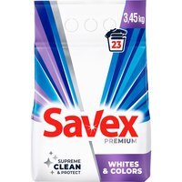 Стиральный порошок Savex 2в1 Whites&Colors автомат 3,45кг