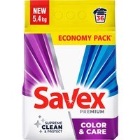 Стиральный порошок Savex Color&Care автомат 5,4кг