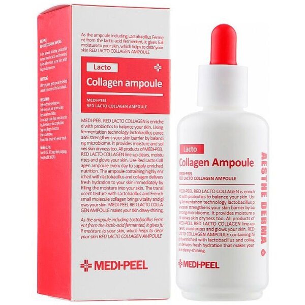 

Сыворотка для лица Medi-Peel Red Lacto Collagen с коллагеном 70мл