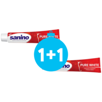 Зубна паста Sanino Pure White Відбілювальна 90мл