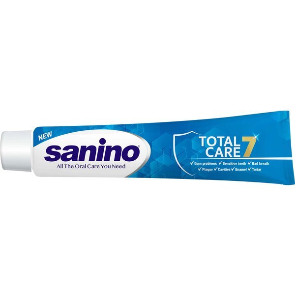 Акція на Зубная паста Sanino Total Care Комплексный уход 50мл від MOYO