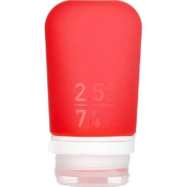 Пляшка силіконова Humangear GoToob+ Medium redфото