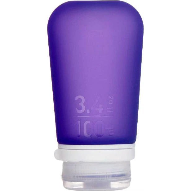 Силиконовая бутылочка Humangear GoToob+ Large purple фото 1