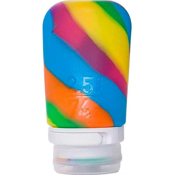 Силиконовая бутылочка Humangear GoToob+ Medium Rainbow фото 