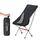 Крісло складане NaturehikeYL06 Alu Folding Moon Chair NH18Y060-Z, чорний