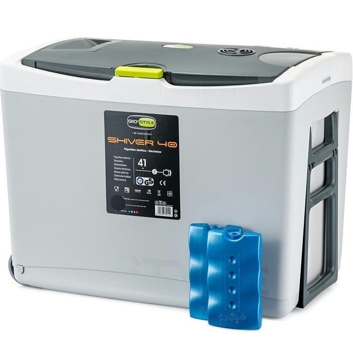Автохолодильник Giostyle Shiver 40 12V с акумуляторами холода фото 