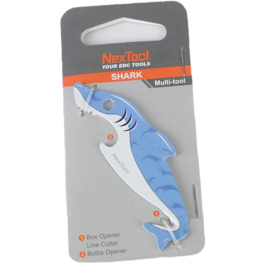 Мини-Мультитул NexTool EDC box cutter Shark KT5521Blue