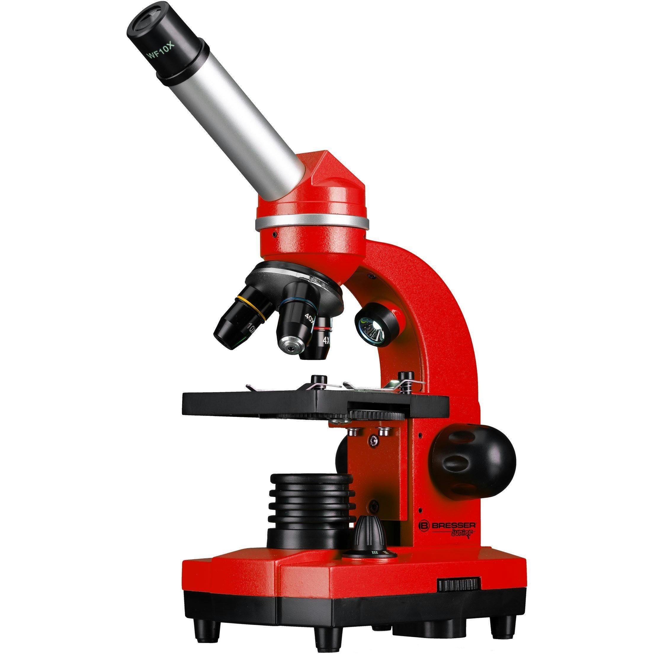 Мікроскоп Bresser Junior Biolux SEL 40x-1600x Red (8855600E8G000)фото1