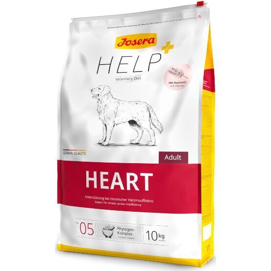 Сухой корм для собак при хронической сердечной недостаточности Josera Help Heart Dog 10кг фото 