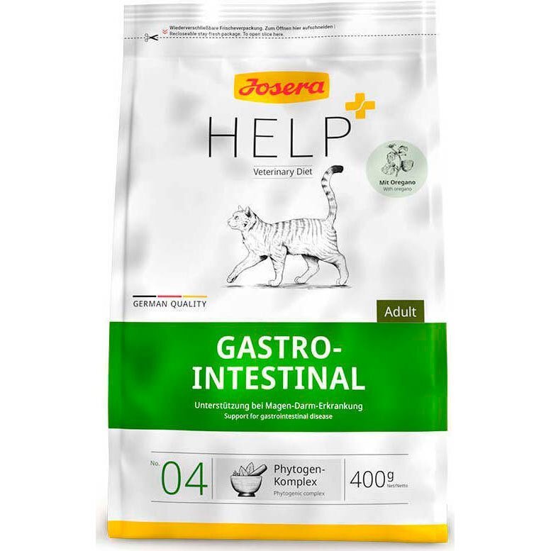Сухой корм для котов при желудочно-кишечных заболеваниях Josera Help Gastrointestinal Cat 400г фото 1
