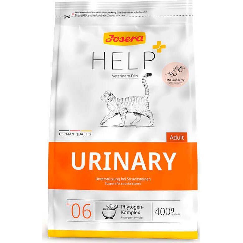 Сухой корм для котов при мочекаменной болезни Josera Help Urinary Cat 400г фото 1