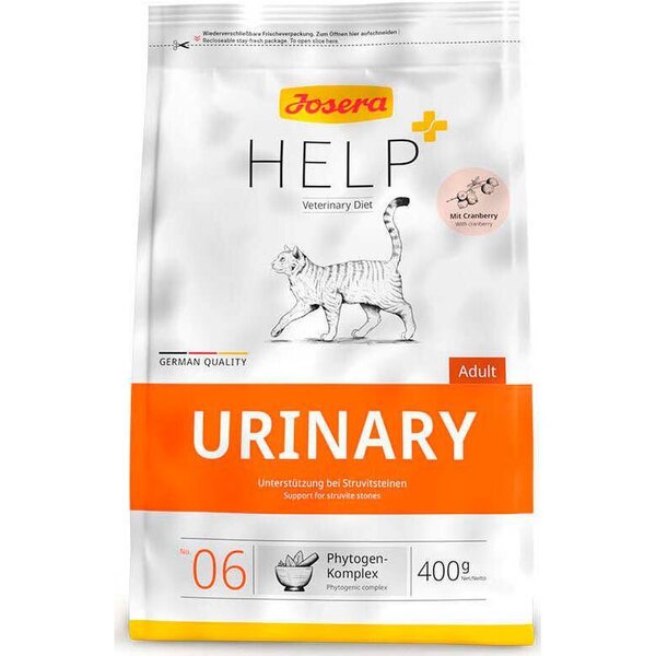 

Сухой корм для котов при мочекаменной болезни Josera Help Urinary Cat 400г