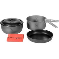 Набір посуду Trangia Tundra III HA 1.75/1.5 л (два казанки, сковорода, кришка, ручка, чохол)