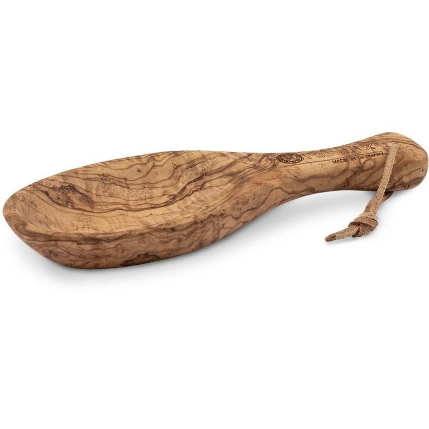 Миска деревянная Petromax Flat Bowl Olive Wood 23 см фото 