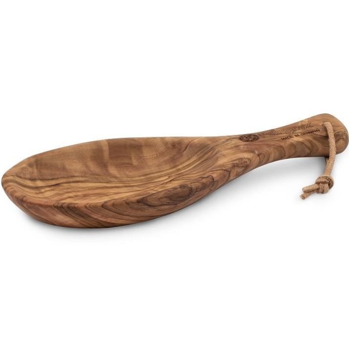 Миска деревянная Petromax Flat Bowl Olive Wood 25 см фото 