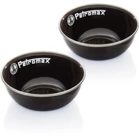 Набор эмалированных мисок Petromax Enamel Bowls 0,16 л Черный (2 шт)