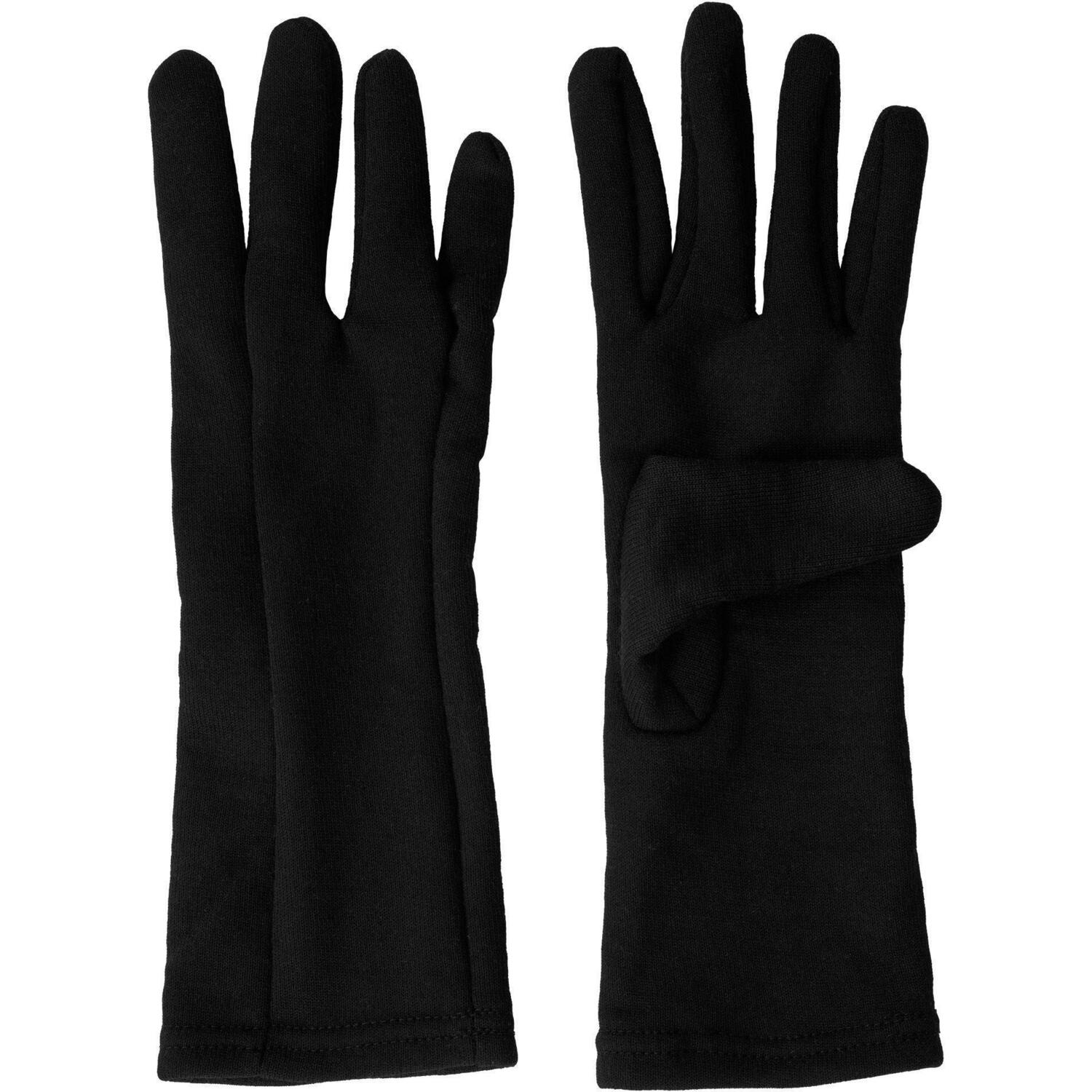 Перчатки Aclima HotWool Heavy Liner Gloves Jet Black L (21-23 см) фото 