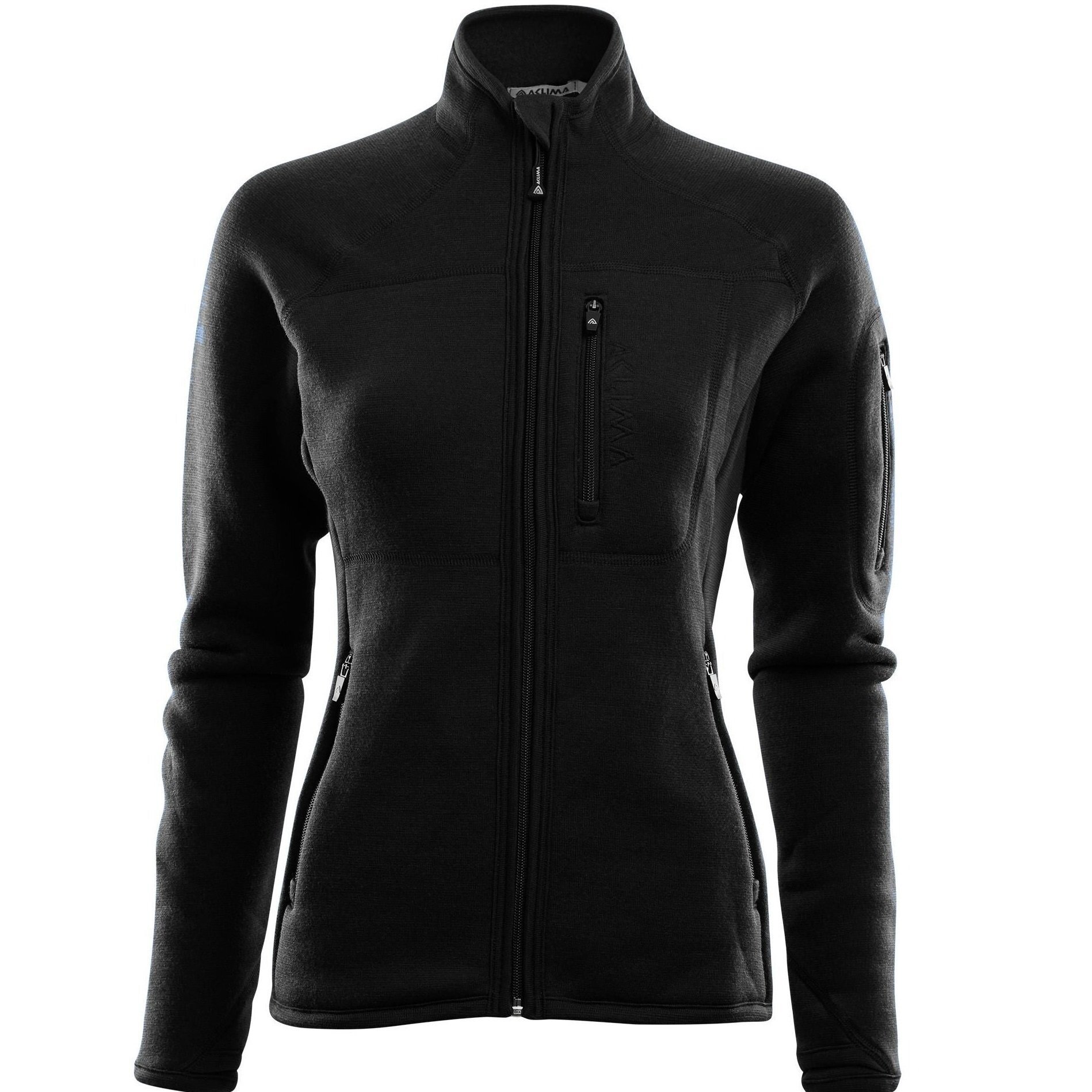Куртка женский Aclima FleeceWool 250 Jacket Jet Black XL фото 1